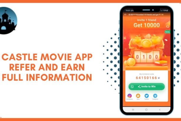 castle movie app refer and earn 2